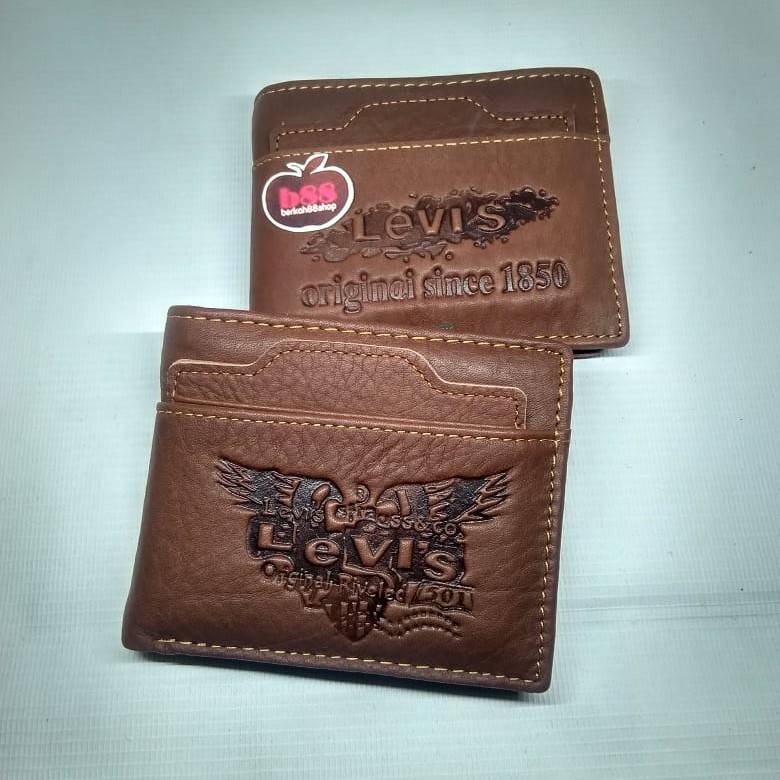 Dompet Kulit Pria Motif / Dompet Lipat Murah Berkualitas