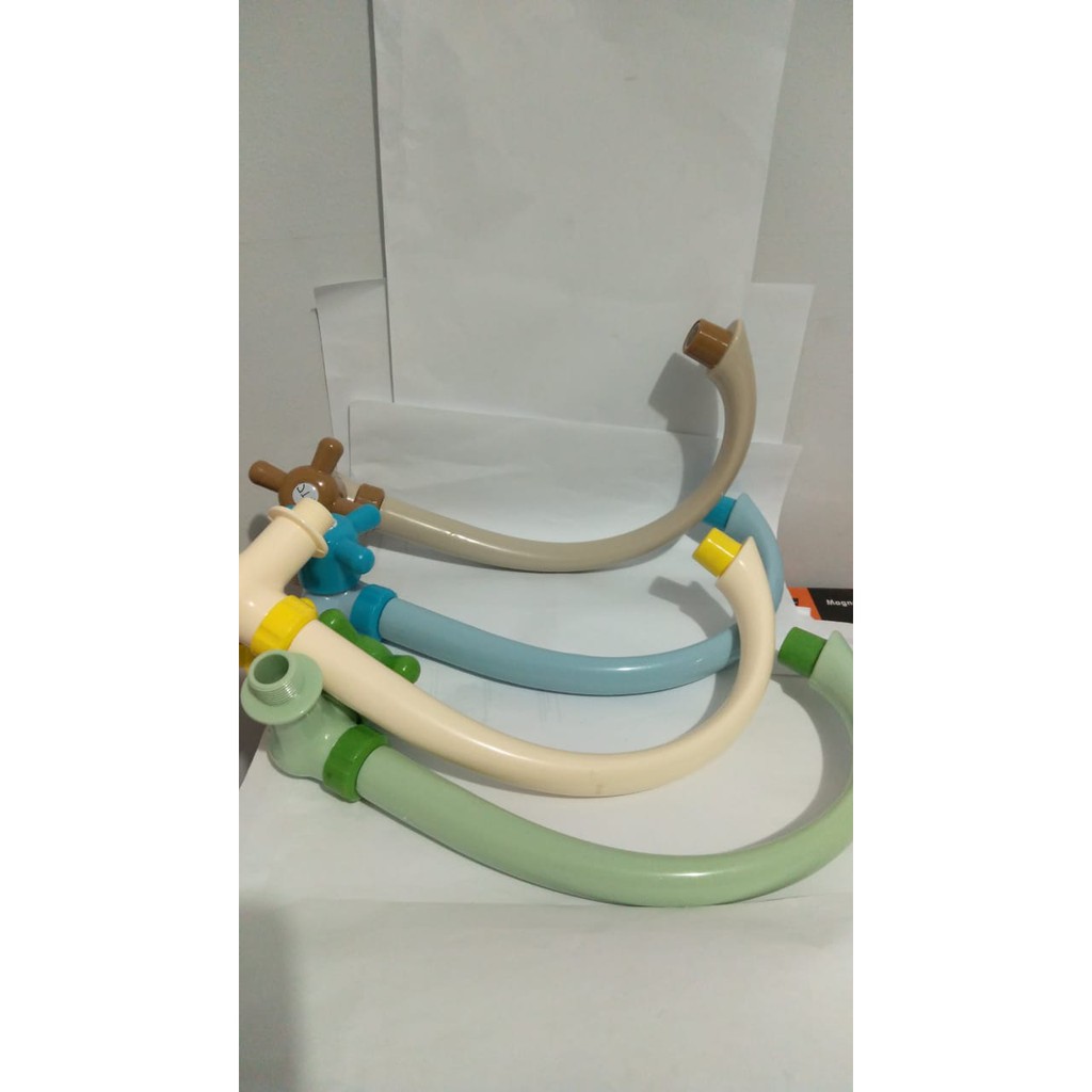 KRAN CUCI PIRING PLASTIK /KERAN DAPUR ANGSA/KRAN AIR PVC TERSEDIA BANYAK WARNA/KERAN BALING WASTAFEL