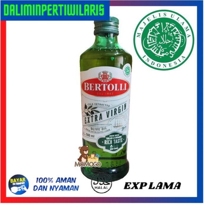 

[[BISA COD]] BERTOLLI EXTRA VIRGIN OLIVE OIL 500ML - NO BUBBLE DISKON Kode 933