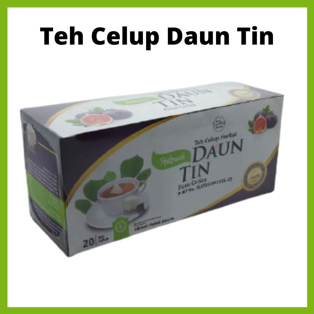 

Teh Celup Herbal Daun Tin Hikmah isi 20 Kantong