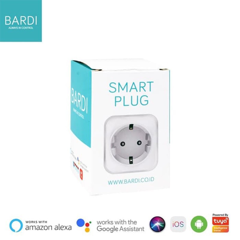 BARDI Smart PLUG WiFi Wireless Adapter Colokan - IoT Smart Home