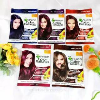 GARNIER  sachet Hair Colour Semir Pewarna Cat  Rambut  