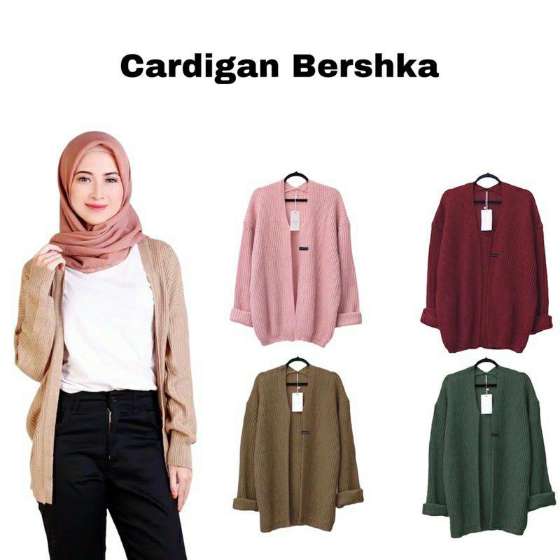 CARDIGAN RAJUT BERSHKA PREMIUM TERLARIS