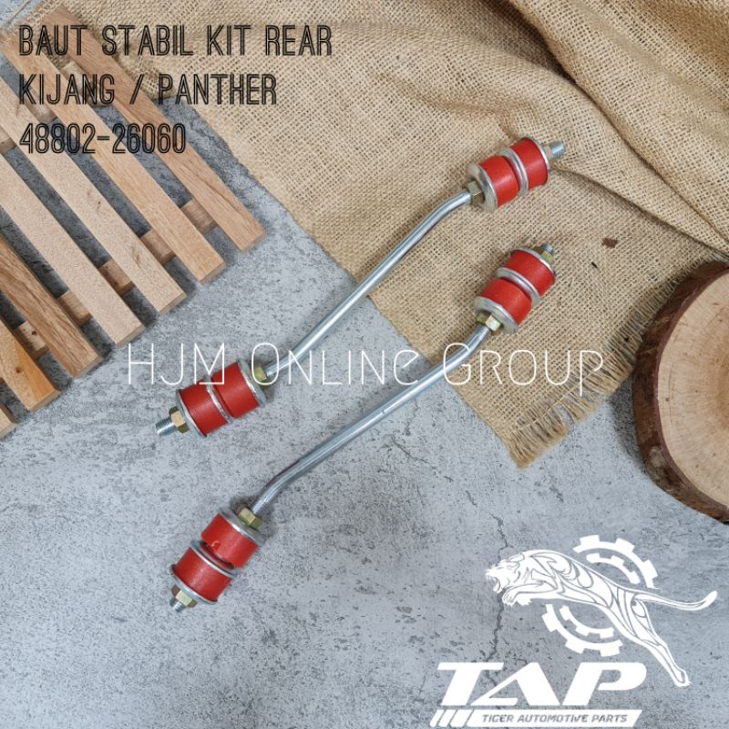 BAUT STABIL KIT BELAKANG PANJANG BENGKOK - LINK STABILIZER KIJANG PANTHER