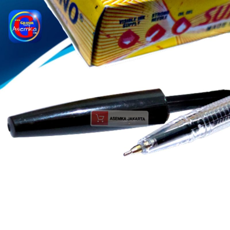 GPA Ballpoint Pen SunReno Crystal Grosir (12pcs)