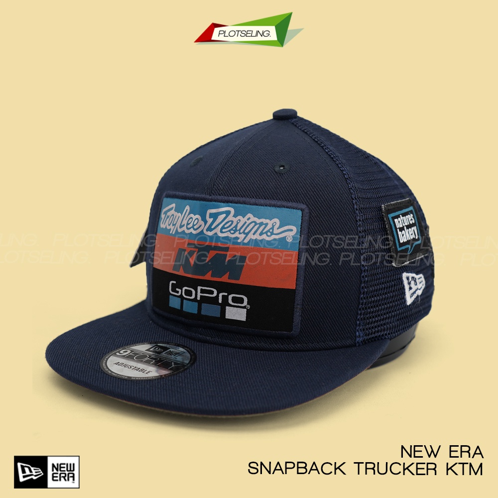 Topi SNAPBACK TRUCKER KTM Topi Distro Pria Dewasa Wanita Jaring Motocross Trail Racing Team Cap Go Pro Troy Lee Designs TLD Premium Grade Abu Hitam Navy Ukuran Pria Wanita Dewasa Unisex