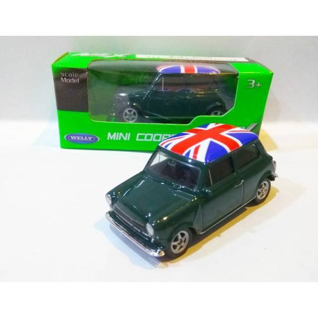 Diecast Mini Cooper 1300 Bendera
Hijau Tua