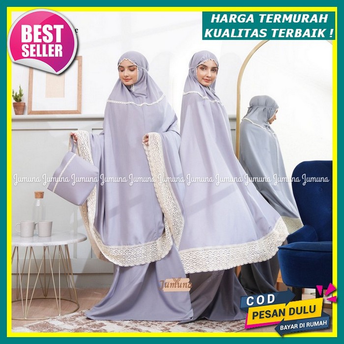 Mukena Remaja Cantik Adem Model Baru Ramadhan Terbaru 2021 Lembut Dewasa Perempuan Rukuh Lebaran Muk