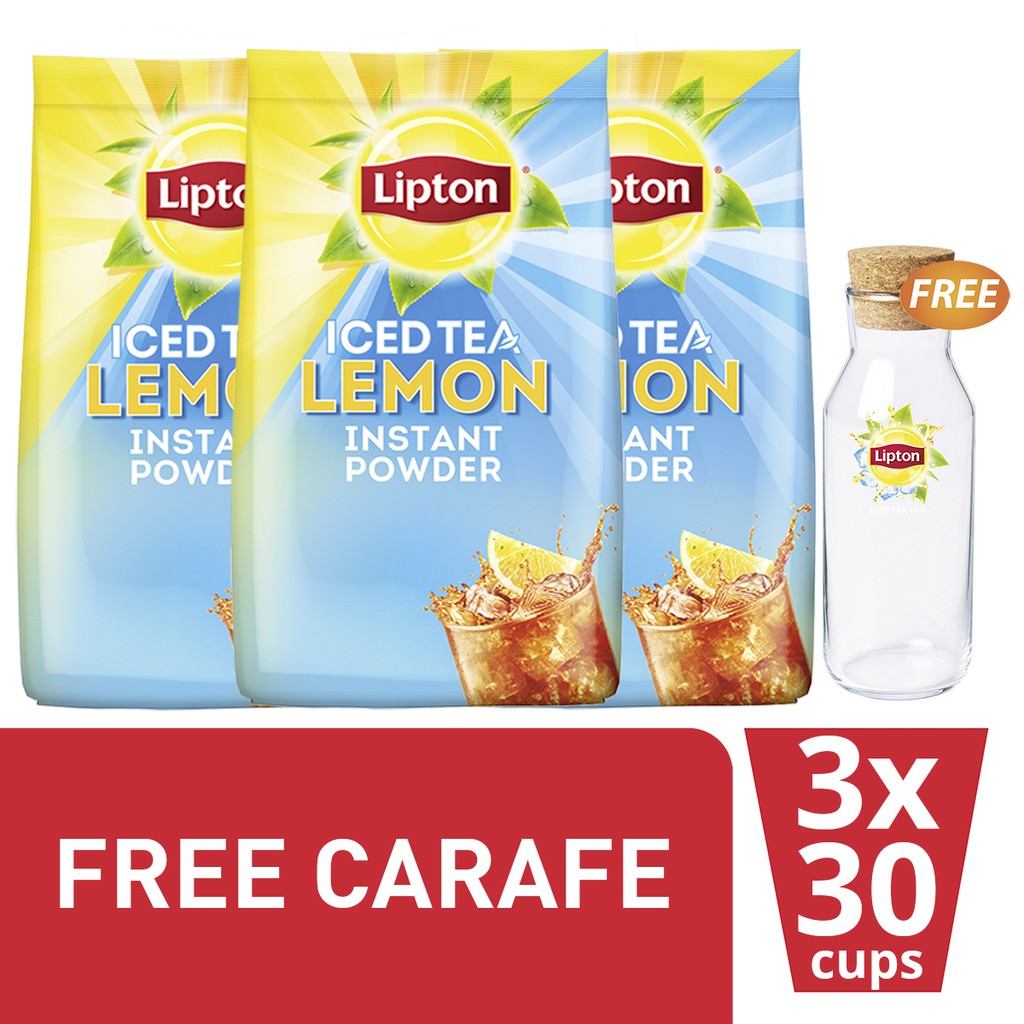 

Lipton Ice Tea Mix Lemon 510 Gr Free Carafe