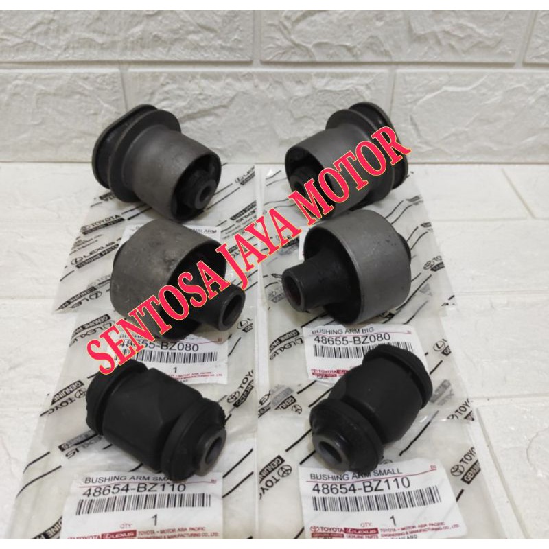 Bushing Arm Depan Belakang Agya ayla Original harga 6pc
