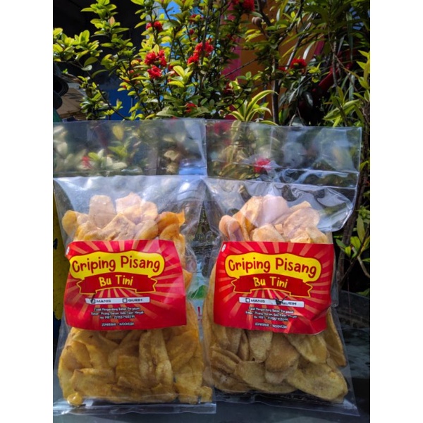 

Criping Pisang / Keripik Pisang "BU TINI" kini ada 2 Varian Rasa