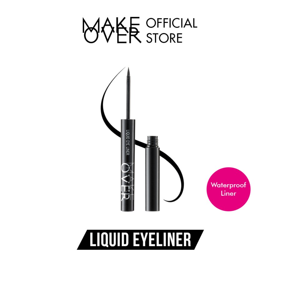 MAKE OVER Liquid Eye Liner Black - 1.7ml