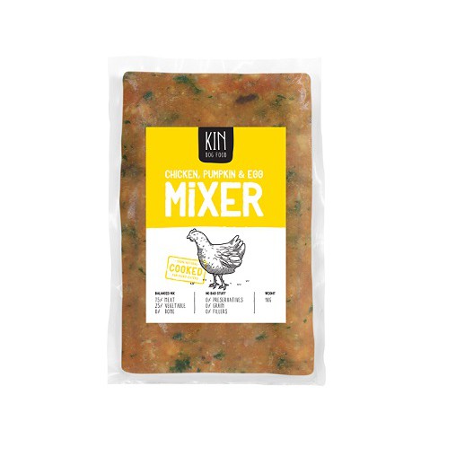 

Pet Republic KIN Dogfood Cooked Mixer Chicken, Pumpkin and Egg 1kg