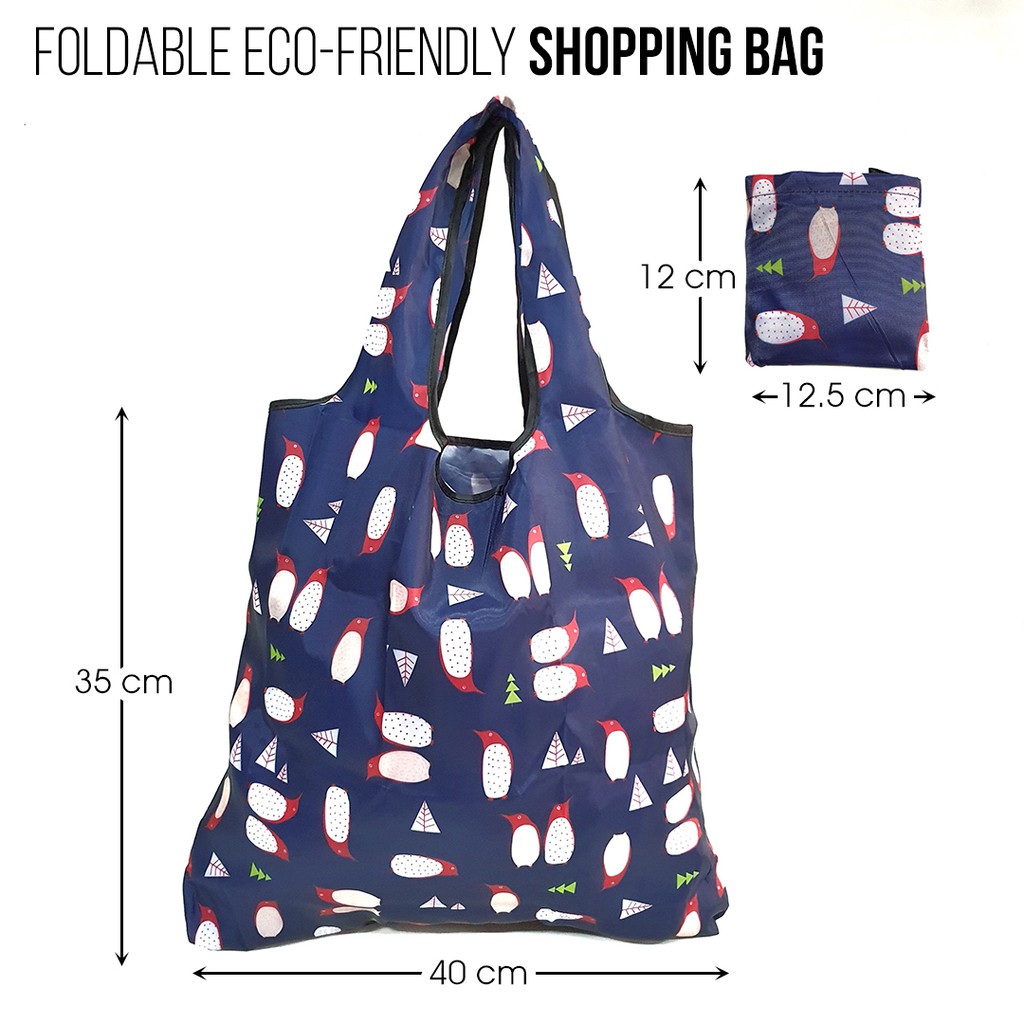 BAGTASTIC Tas  lipat belanja MEDIUM FOLDABLE  TOTE 