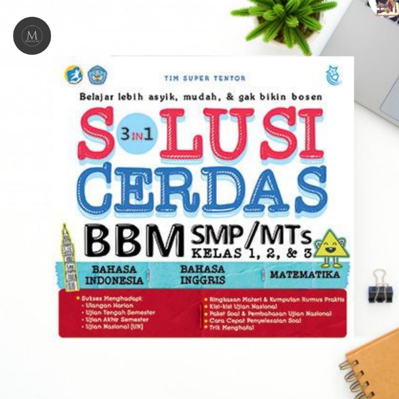 

3 in 1 solusi cerdas BBM SMP / Mts kelas 1 2 3