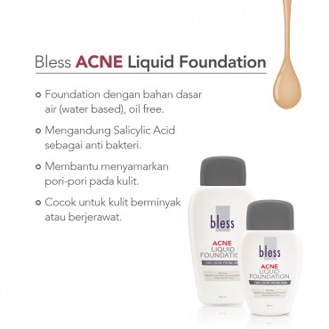 Bless Acne Liquid Foundation 125ml