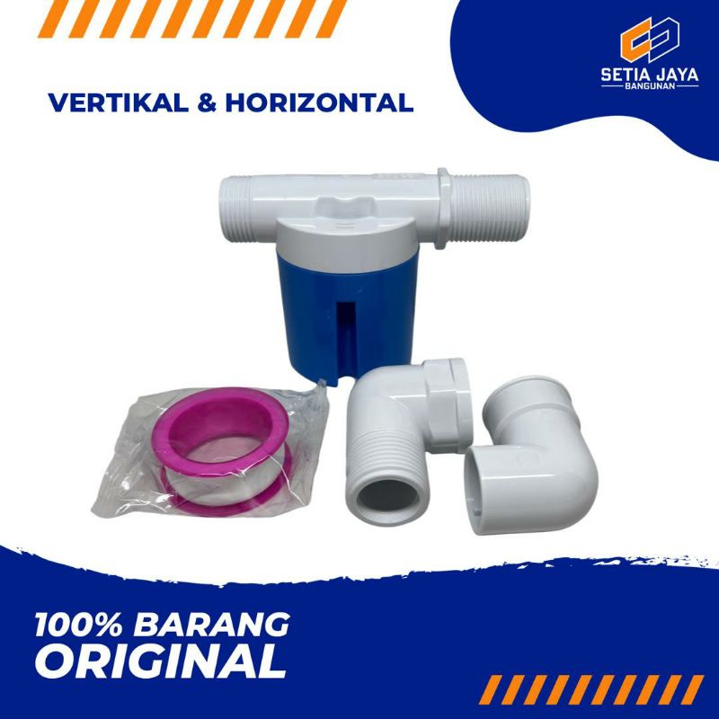 Pelampung Kran / Keran Air PVC / Plastik Otomatis Soligen