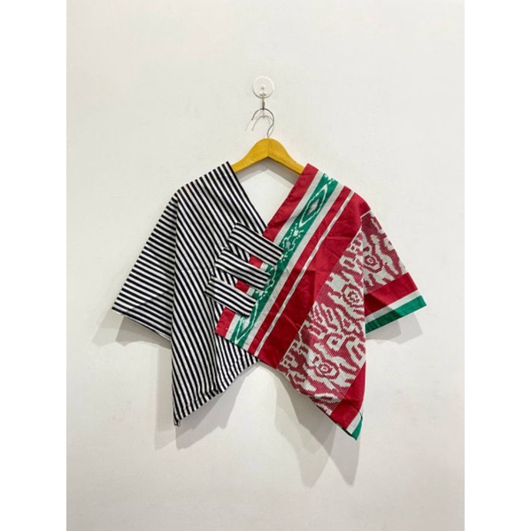 CROP TOP TORAJA TROSO AYAMIA ATASAN BATIK WANITA MODERN-4