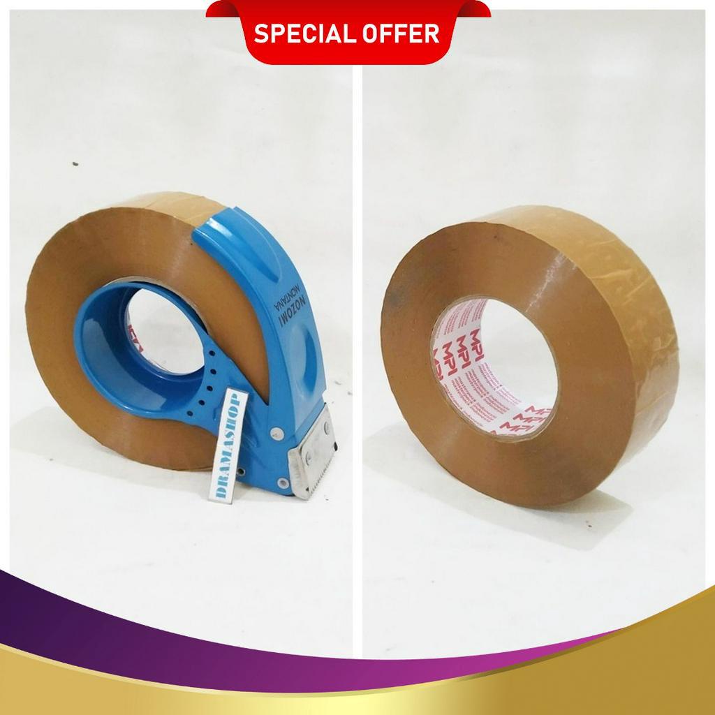 

BIG DISCOUNT Lakban Coklat 2 2inch Jumbo Gulungan Besar