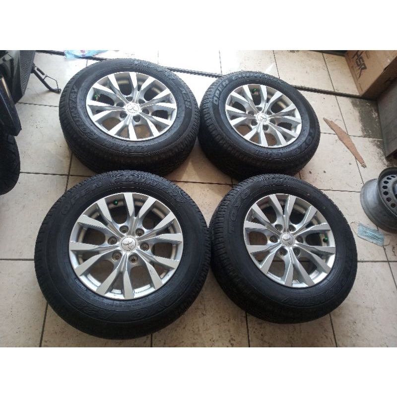 Oem pajero exced ring 17 lebar 7,5 pcd 6x139,7 Ban Toyo 245 65 r17