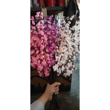 bunga sakura artificial pertangkai