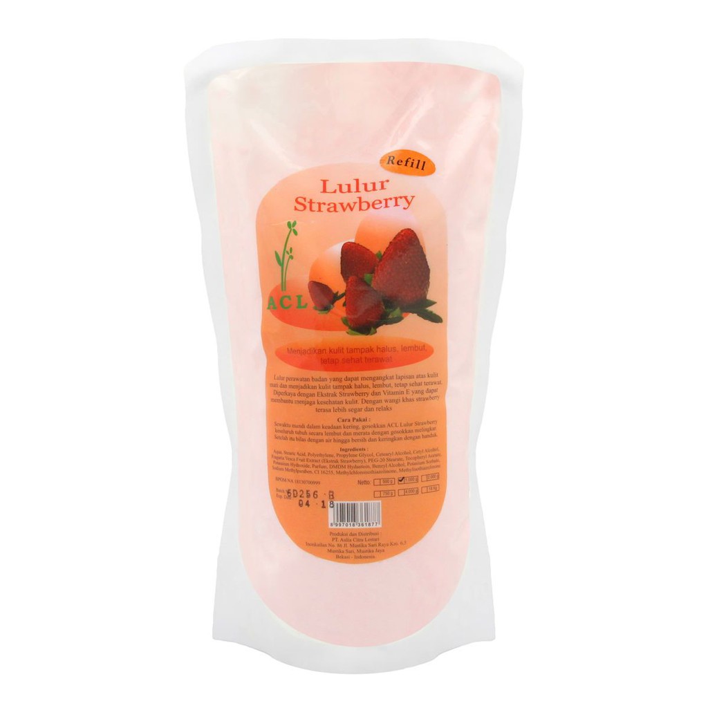 ACL – Lulur Strawberry Refill (1000 g)