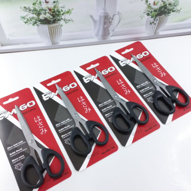 

Gunting Sedang Scissors Isi 6Pcs Gunting Emigo Em165 Grosir