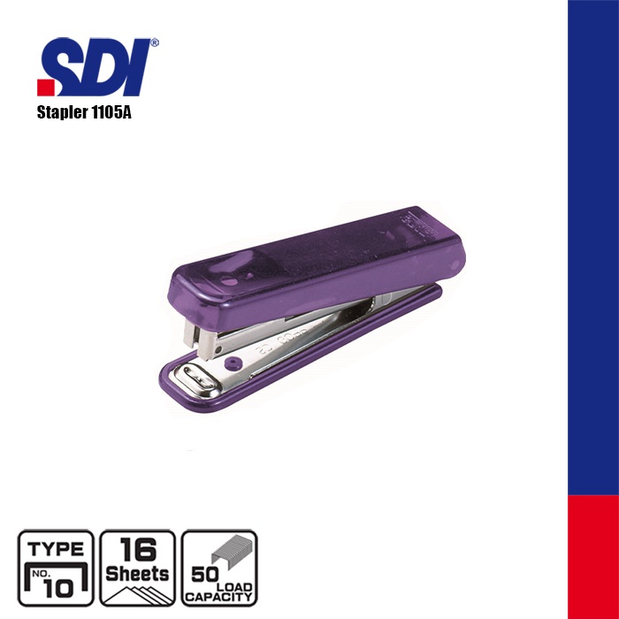 

SDI No.10 Clear Stapler / Stapler Transparan 1105A