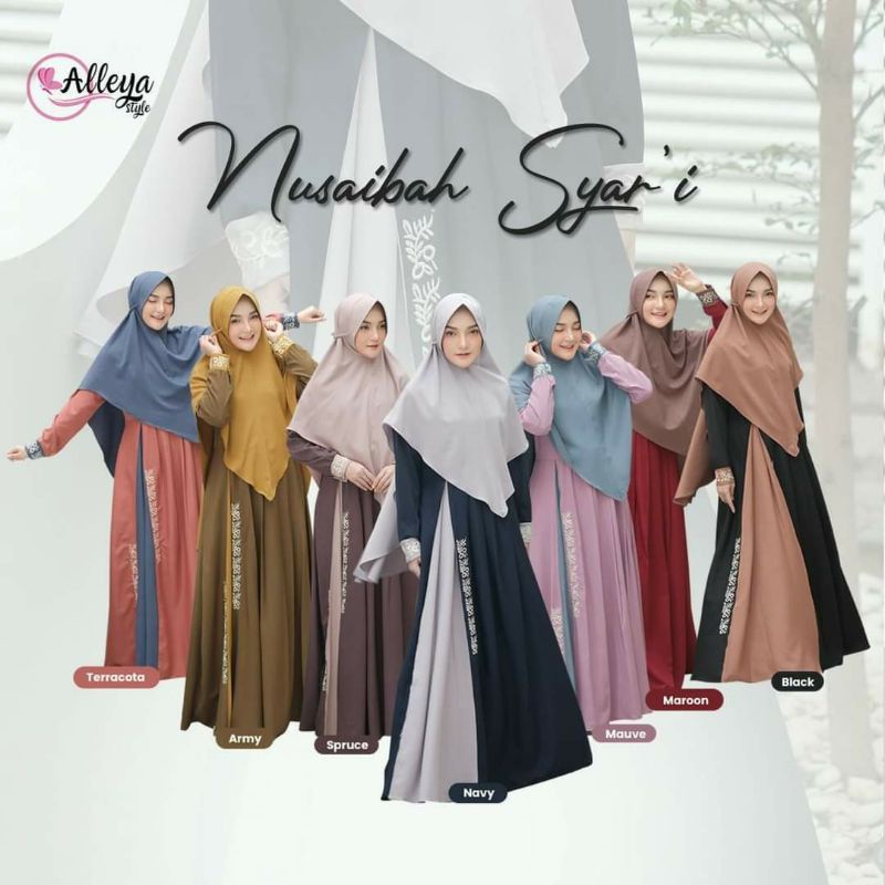 Nusaibah Syari ori By Alleya