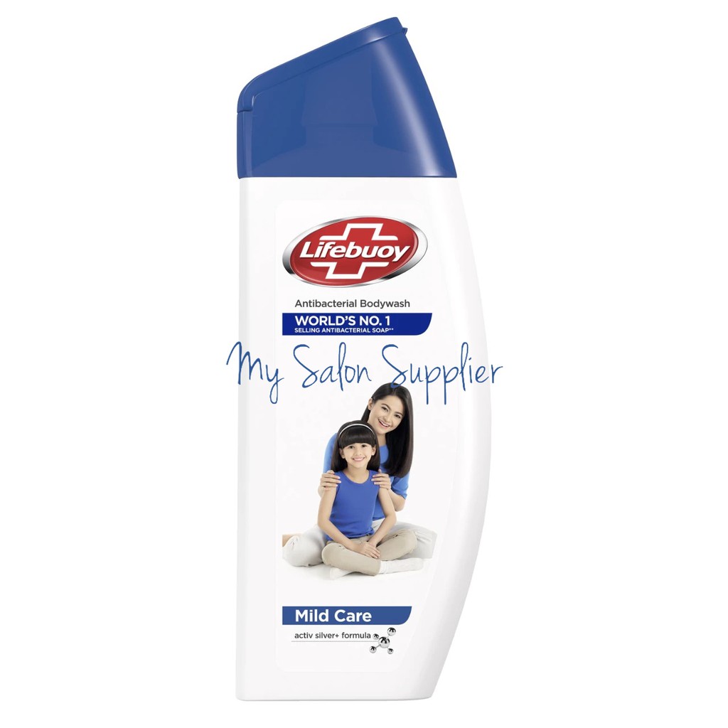 Lifebuoy Antibacterial Body Wash Mild Care Botol 100ml