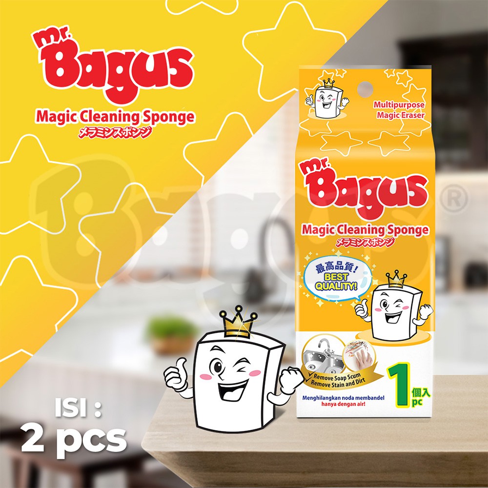 Mr. Bagus Magic Sponge (Spon Ajaib) 1pc W-22340