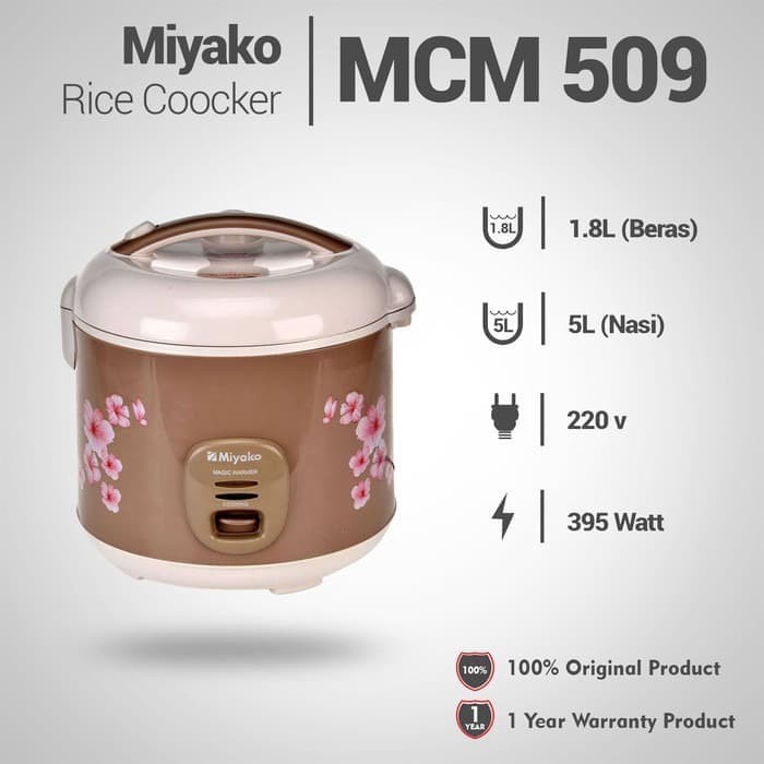 Magic Com Miyako MCM 509 (1,8 L)