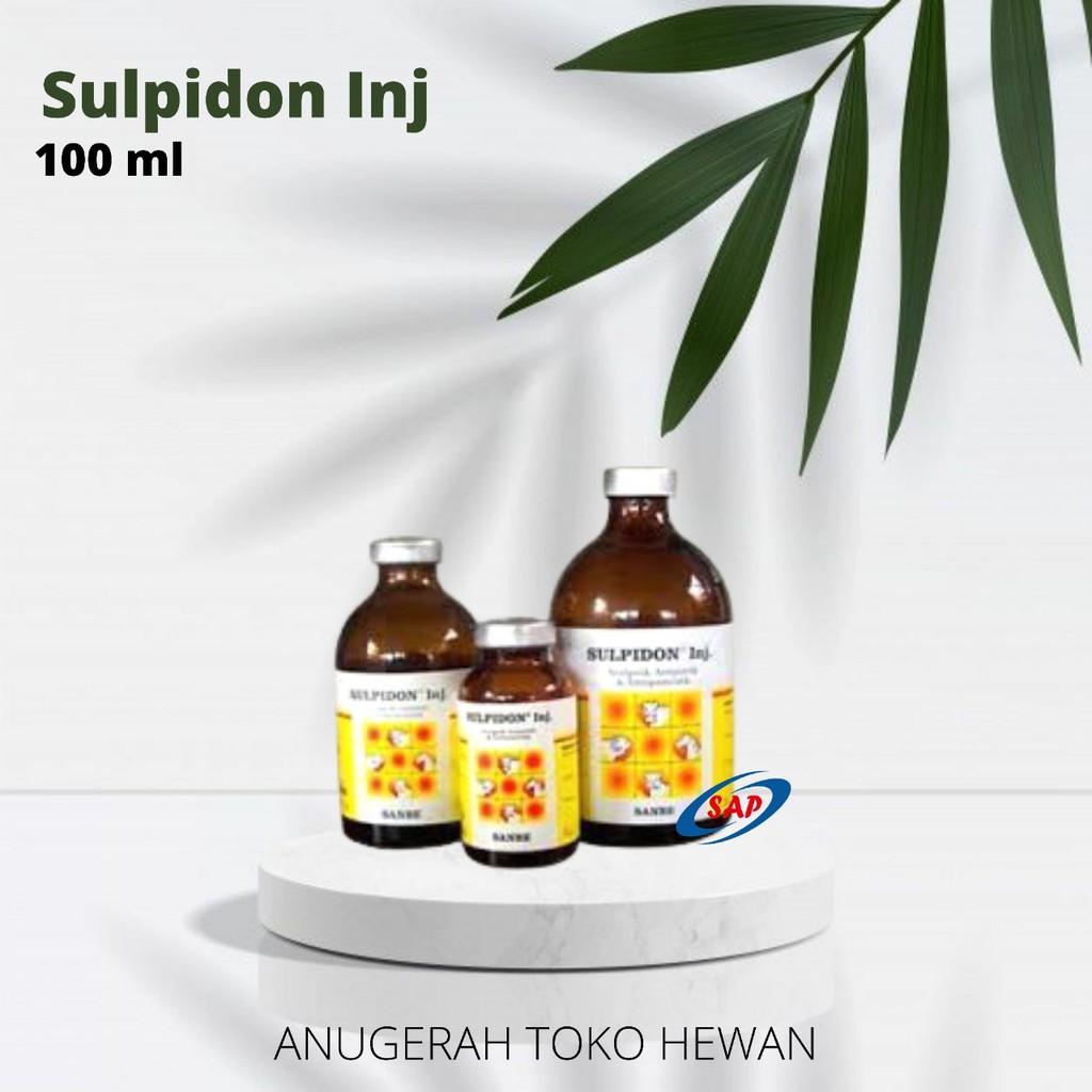SULPIDON INJEKSI 100 ml - SANBE -Analgesik, Antipiretik & Antispasmodi