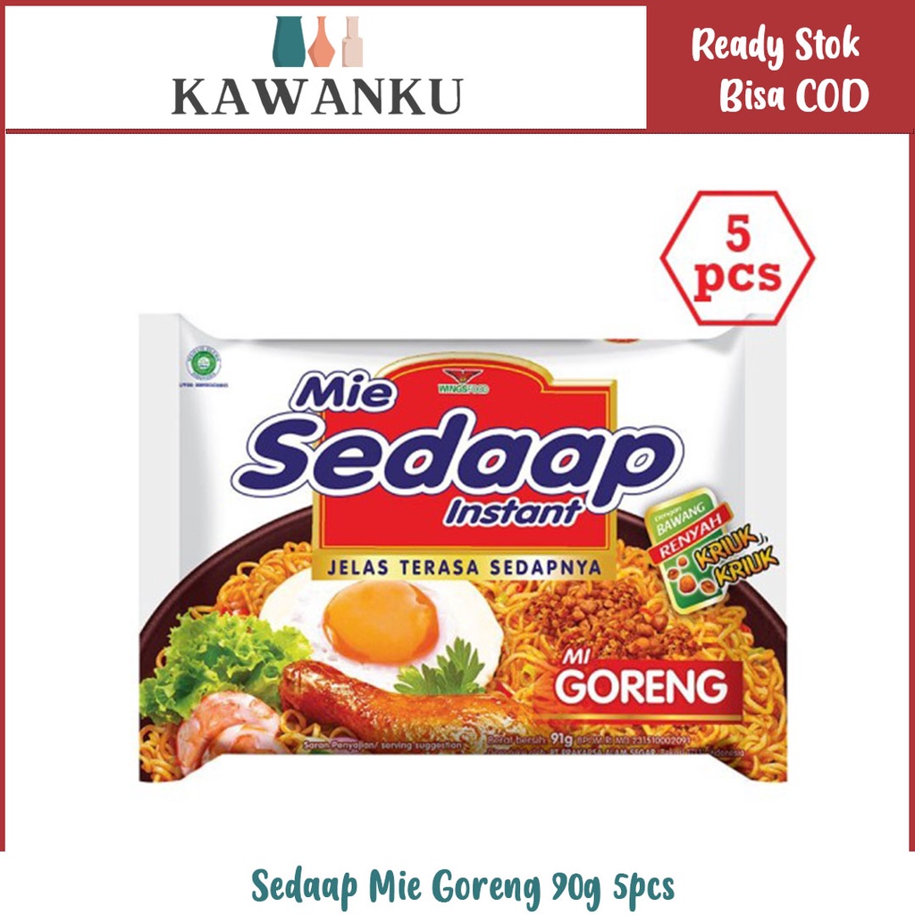 

Sedaap Mie Goreng 90g 5pcs