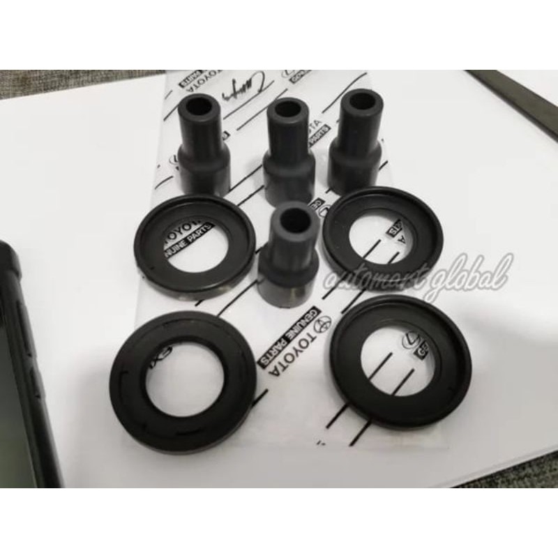 karet seal coil busi innova avanza fortuner hilux yaris vios set 8pc original