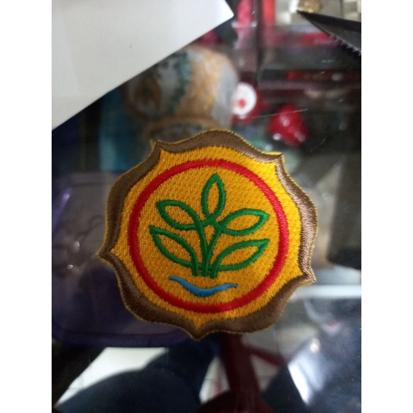 logo bed bordir pertanian