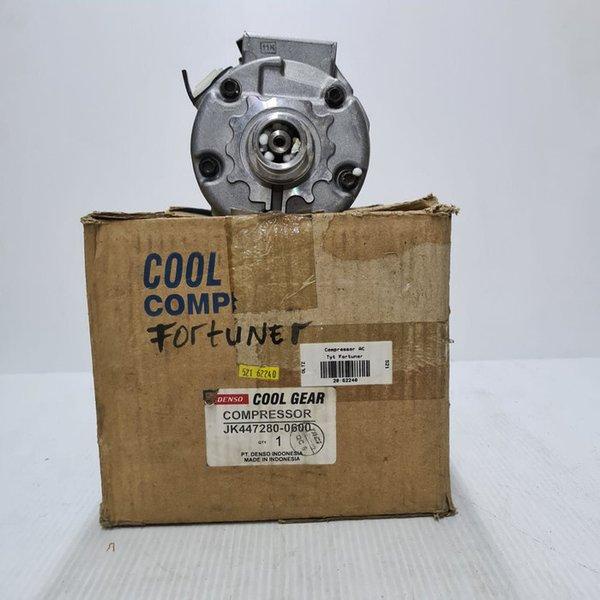 compressor ac fortuner jk447280-0600 cool gear -62240