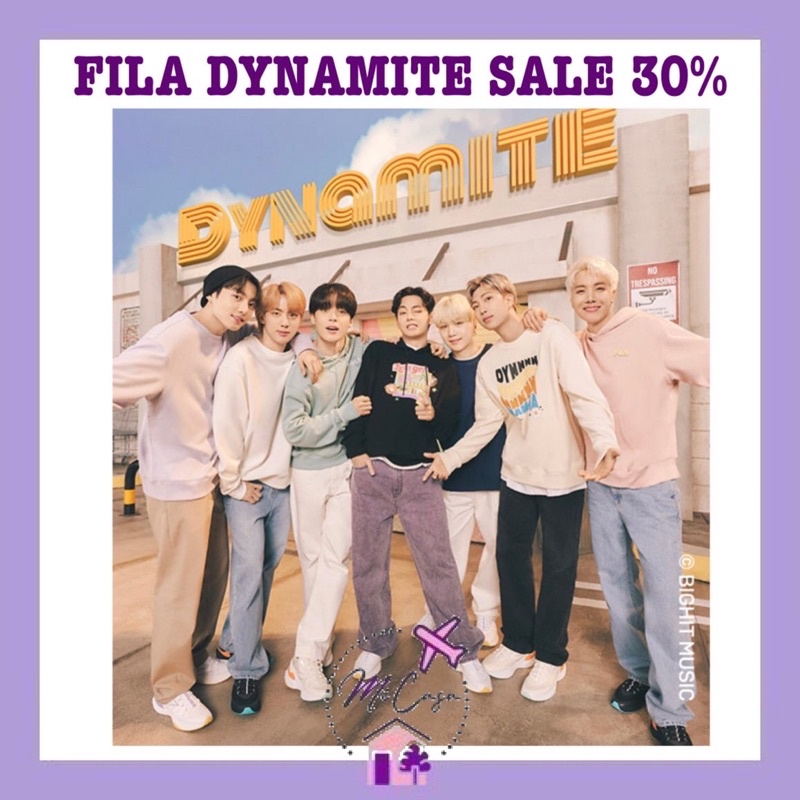 [BACA DESKRIPSI] DP PO FILA DYNAMITE BTS