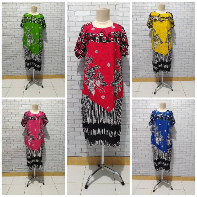 Daster sikak kotak/daster sikak/daster putri ayu