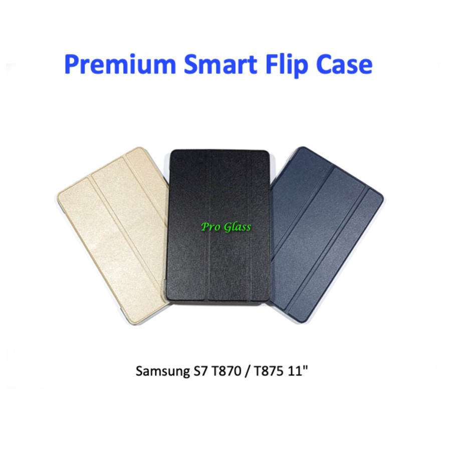 Samsung Tab S7 T870 / T875 11&quot; Premium Smart Flip Cover Case Autolock