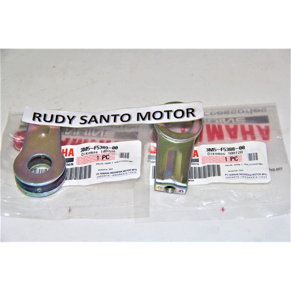 Stelan anting anting rantai rxking rxk rx King kiri dan kanan Original Yamaha 3m5-f5388-00 & 3m5-f5389-00