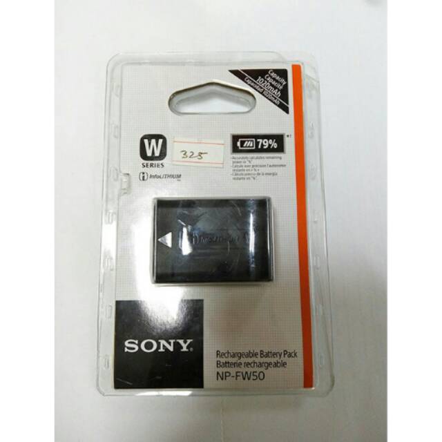 Original Baterai Sony Np-Fw50 for Bc-Vw1/Bc-Qm1