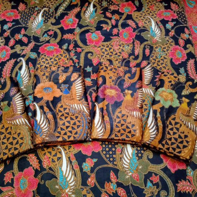 23 Batik Motif Bunga Warna Cerah Gambar Bunga Indah