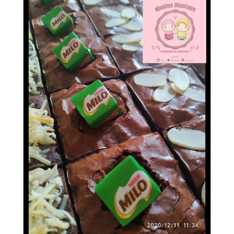 

Brownies Fudgy isi 38potong rasa berkualitas harga terjangkau