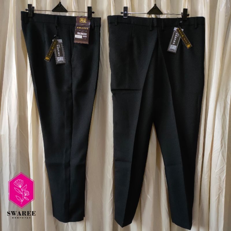 Celana Formal Wanita Slim Fit Clana Kerja Resmi Kantor Dinas Cewek Panjang Kain Halus Slimfit Perempuan Remaja Dewasa Bahan Wol Warna Hitam Polos Cewe Terbaru Kondangan Kekinian Harga Murah Grosir Ukuran Size M L XL XXL 27 28 29 30 31 32 33 Ikat Pinggang