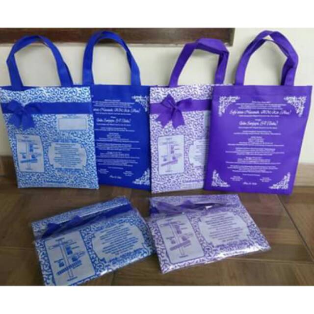 Undangan Pernikahan Tas Pita