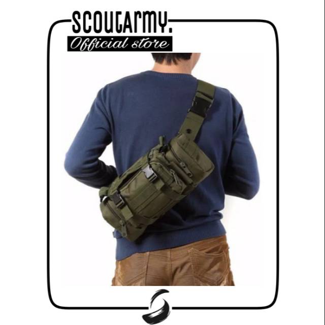 Tas selempang sport army