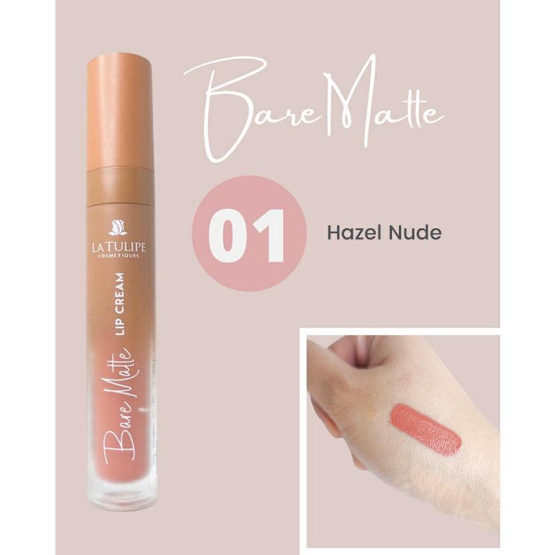 LA TULIPE BARRE MATTE LIPCREAM ~ ORIGINAL 100%