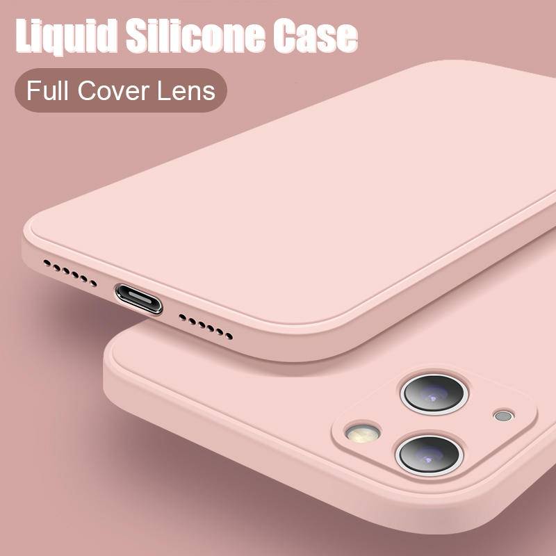 Case Pelindung Bahan Silikon Untuk Iphone 11 12 13 Pro Max X Xs Max Xr