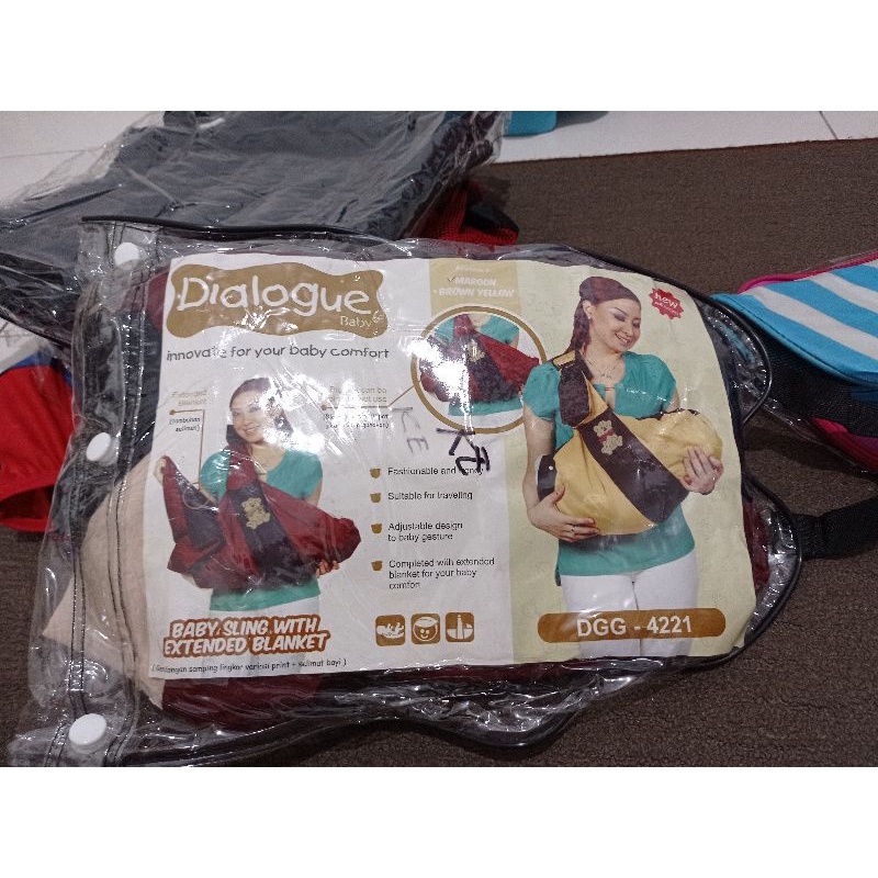 Preloved Gendongan bayi Dialogue